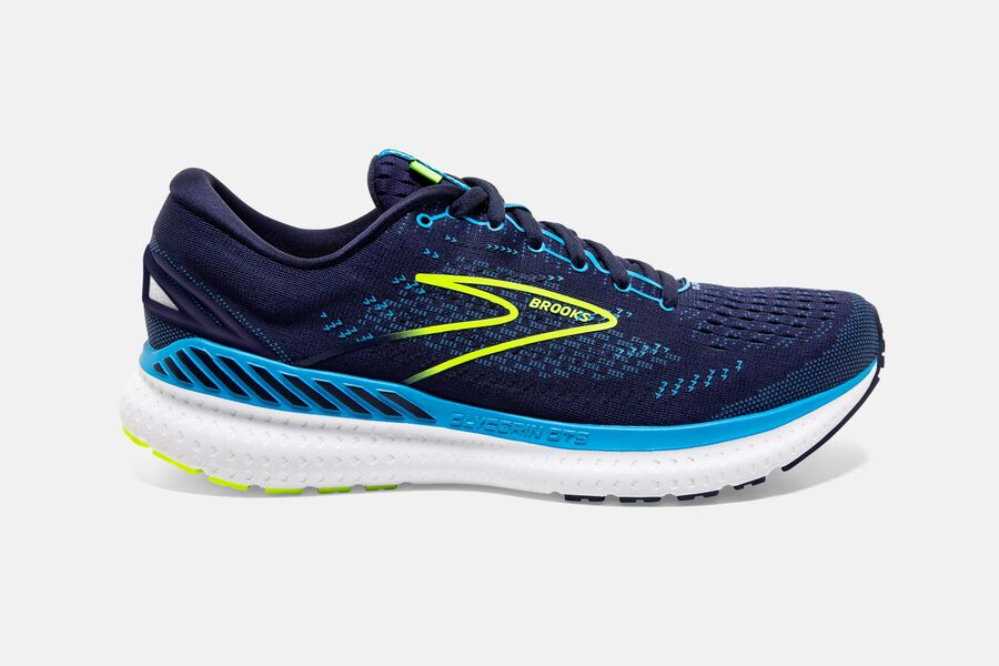 Brooks Israel Glycerin GTS 19 Road Running Shoes Mens - Navy/Blue - SVP-930241